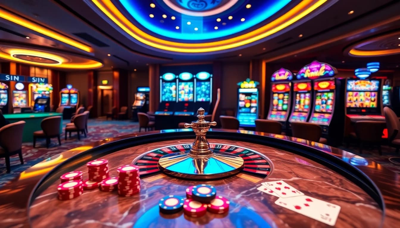 Experience thrilling gameplay at https://soibet.vision/ with a vibrant casino environment full of excitement.