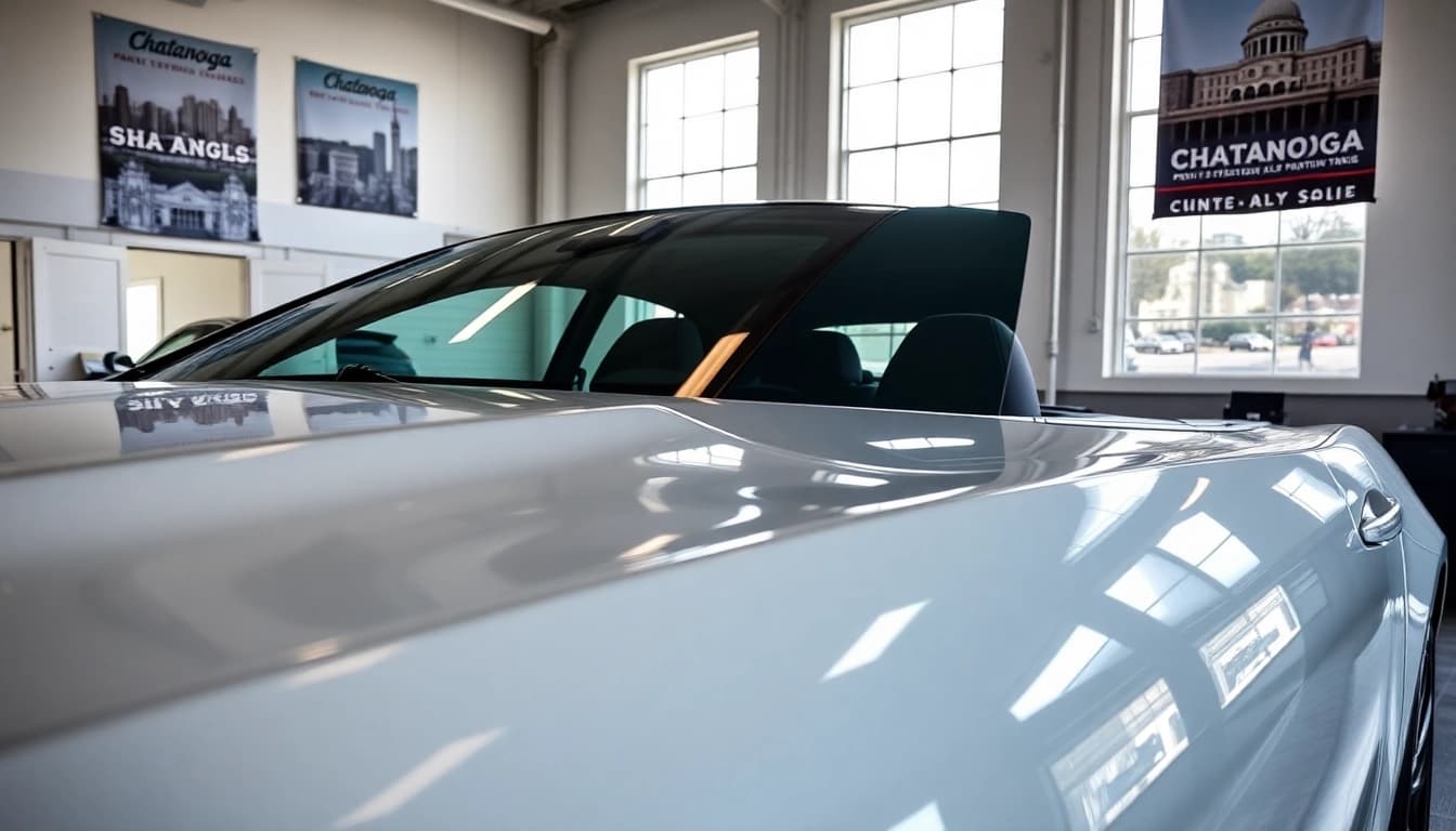 PPF Chattanooga showcasing a premium vehicle wrapped in paint protection film.
