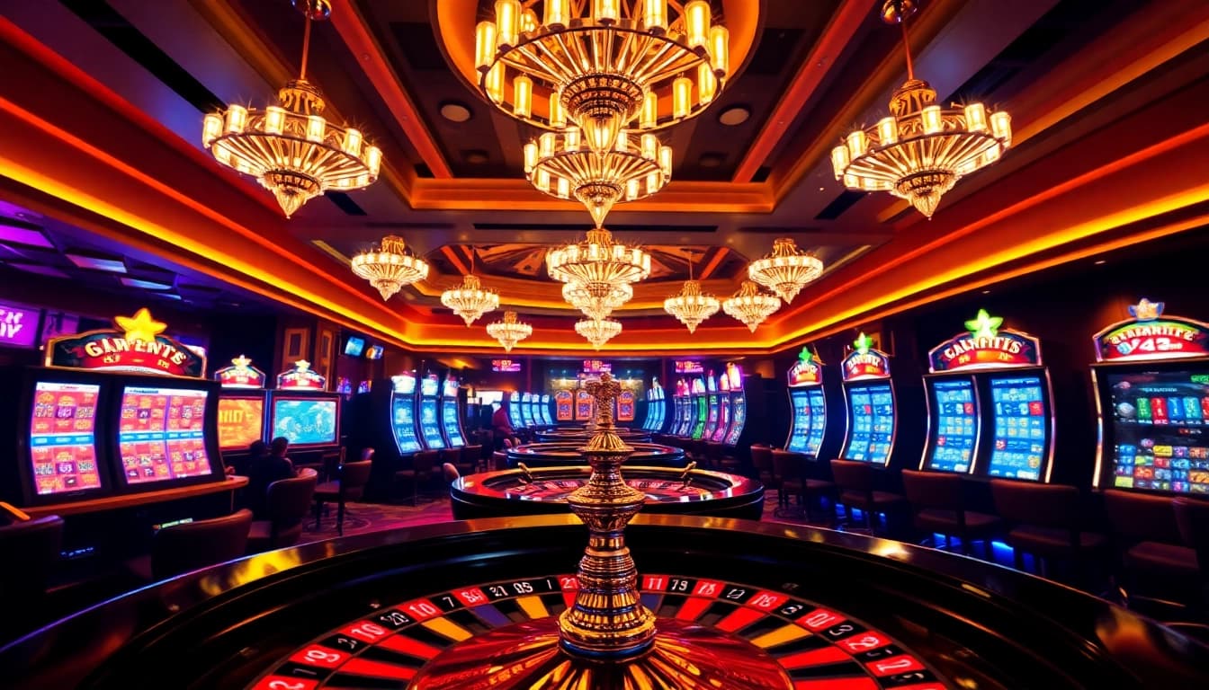 Experience the thrill of 32WIN Com with vibrant casino visuals featuring roulette, slots, and poker chips.