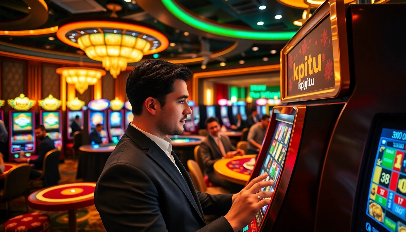 Experience the thrill of winning at KTPJITU with slot machines and casino excitement.