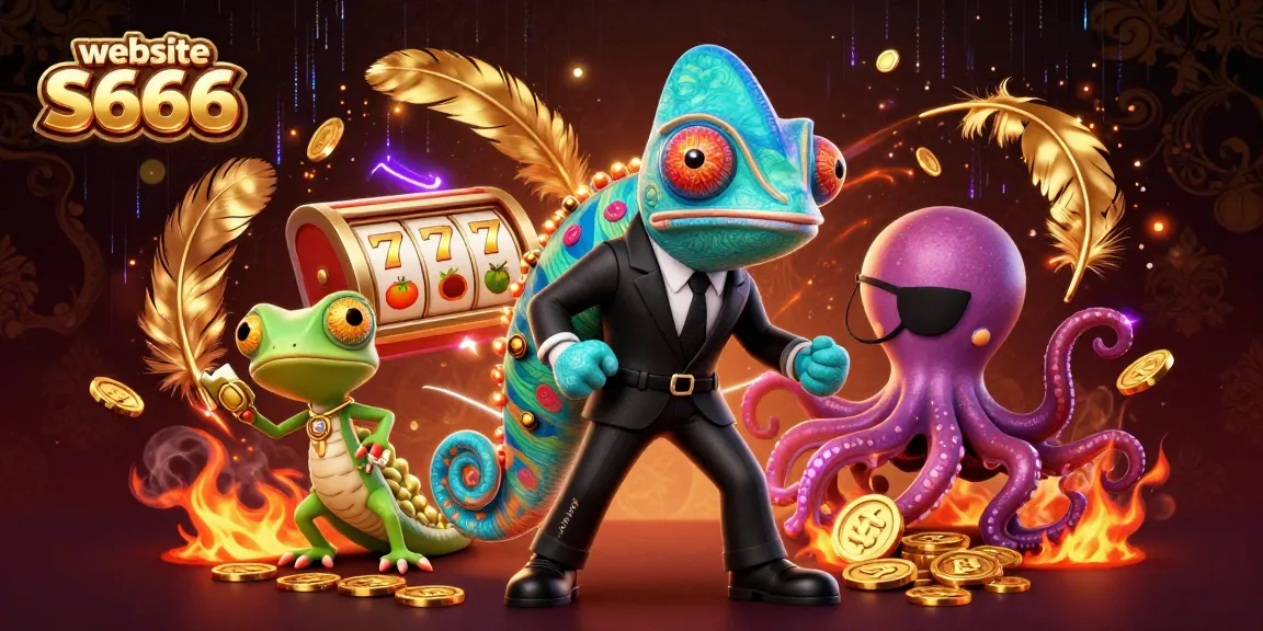 Experience thrilling wins at the website S666 with vibrant slots and dynamic casino elements.