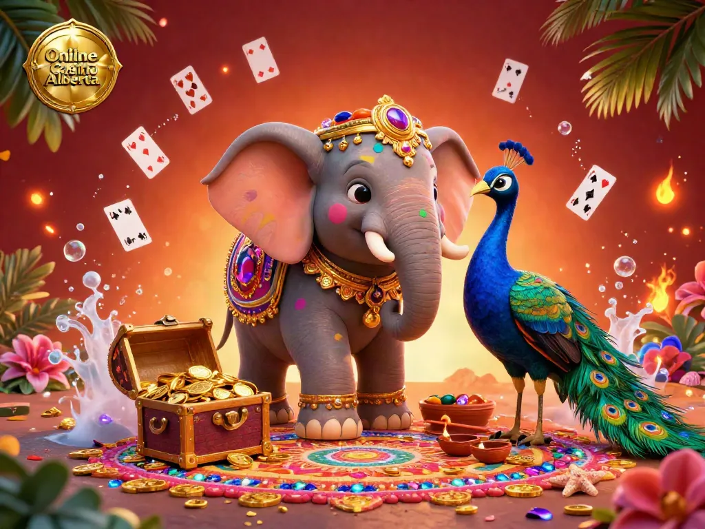 Experience the thrill of Online Casino Alberta with vibrant characters and rich winnings!