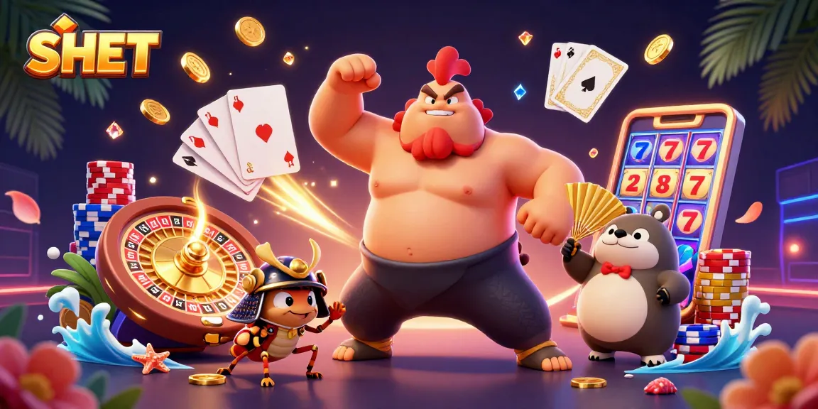 Spin to win big at SH BET with our vibrant casino-themed art featuring dynamic gaming elements.