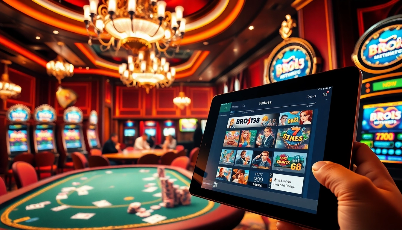 Engage with excitement at Bro138 slot with dynamic gameplay on luxury casino slot machines.