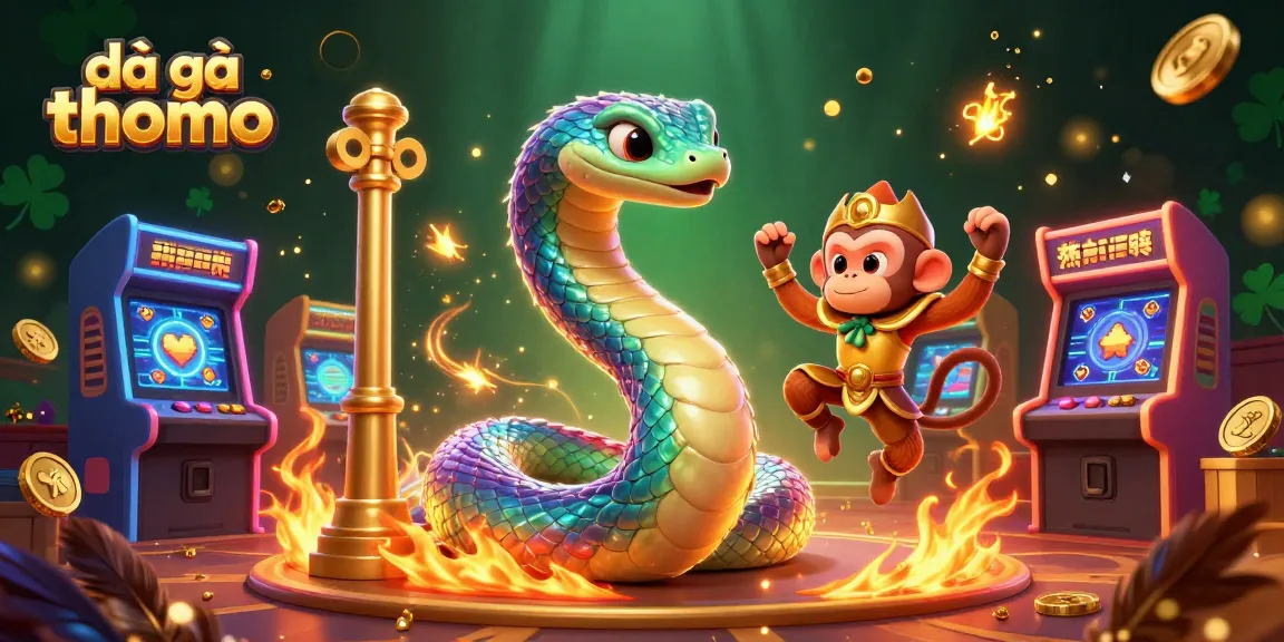 Experience the excitement of đá gà thomo with vibrant 3D characters in a dynamic fighting arena.